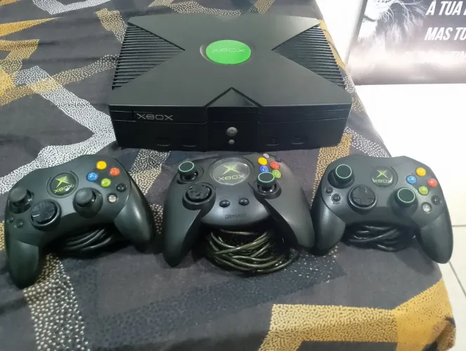 Xbox clássico completo