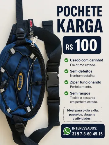 Pochete Karga
