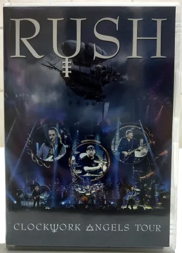 Dvd Rush Clockwork Angels Tour Duplo Importado