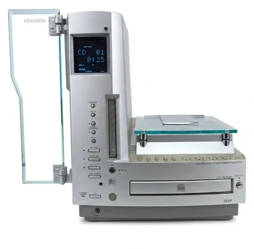 Micro System Kenwood Avino RMD-L7CDR (Raro - Com MD e CD Operacionais, sem controle)