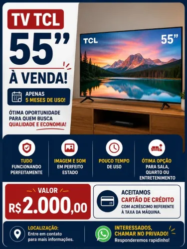 TV TCL 55 POLEGADAS