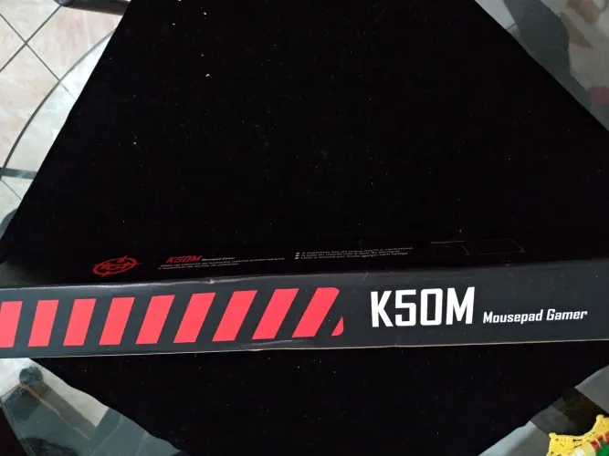Mousepad Gamer Tgt K50m, Grande, 500x500x3mm, Preto