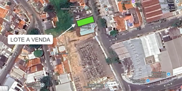 Lote, 293 m² no Setor Aeroporto em Goiânia
