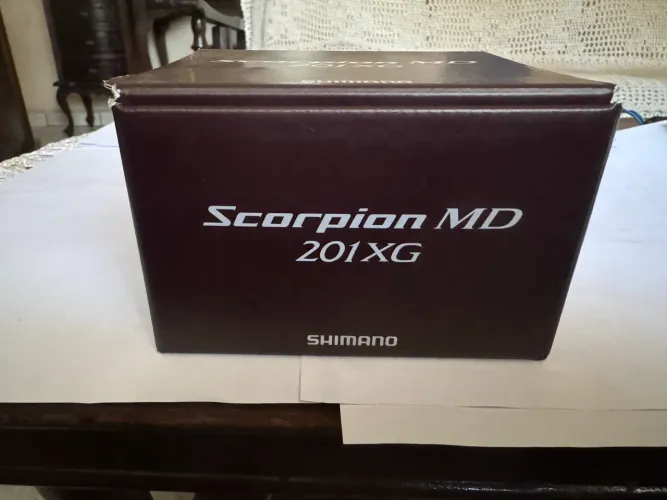 Carretilha shimano scorpion 201 xg