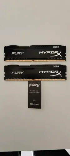 Kit Memória RAM Kingston HyperX Fury DDR4 8GB (2x4GB) 2133MHz CL14