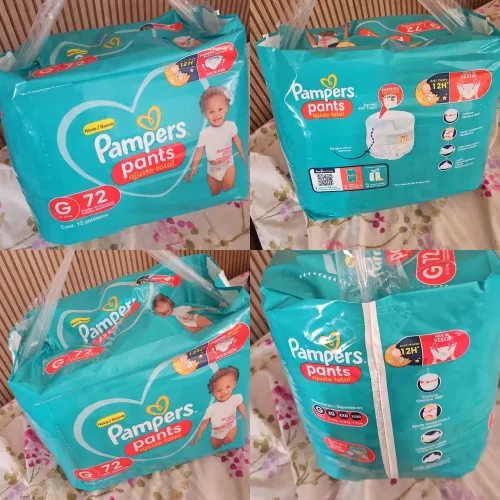 FRALDA PAMPERS SHORTINHO