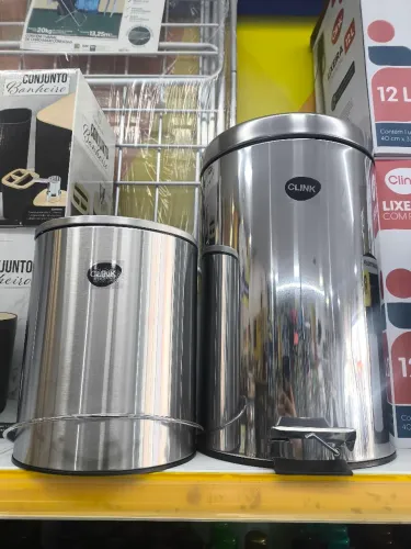 Lixeiras de Inox 