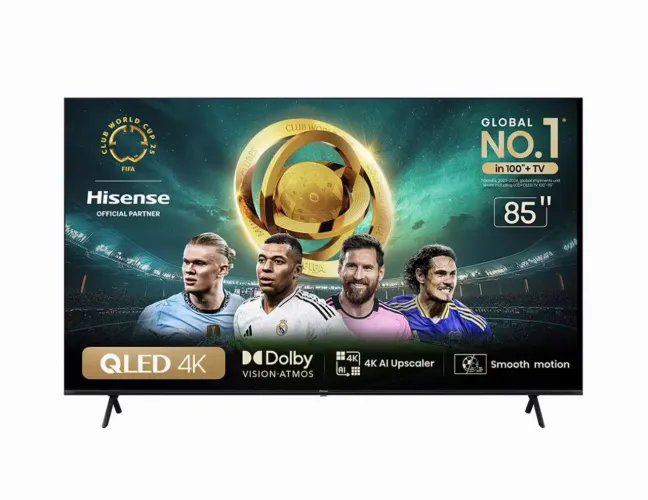 TV Hisense 75 Polegadas Q6 Series - 4K, Google TV 