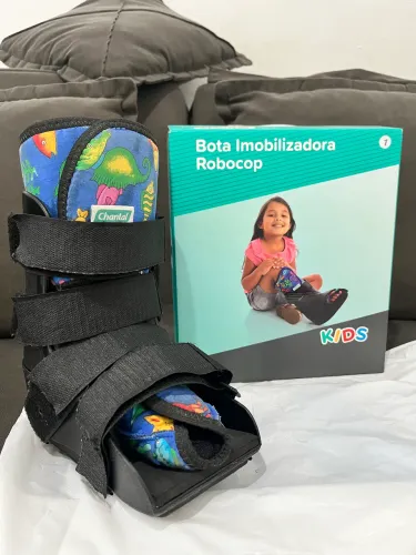 Bota imobilizadora Robocop