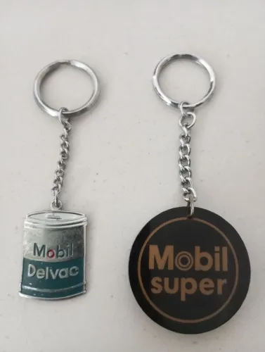 Chaveiros antigos Mobil - par