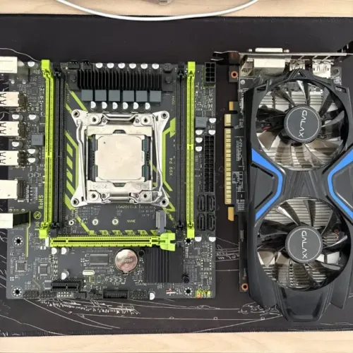 Kit X99 Xeon e placa de video