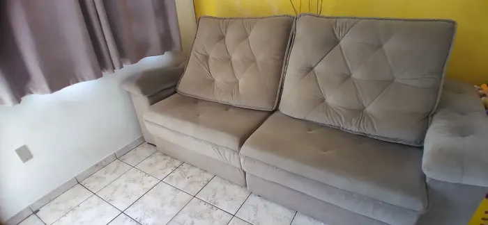 Sofa retratil reclinavel 