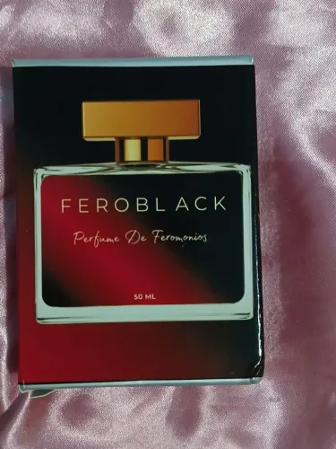 Perfume Masculino Feroblack Novo 50 ml
