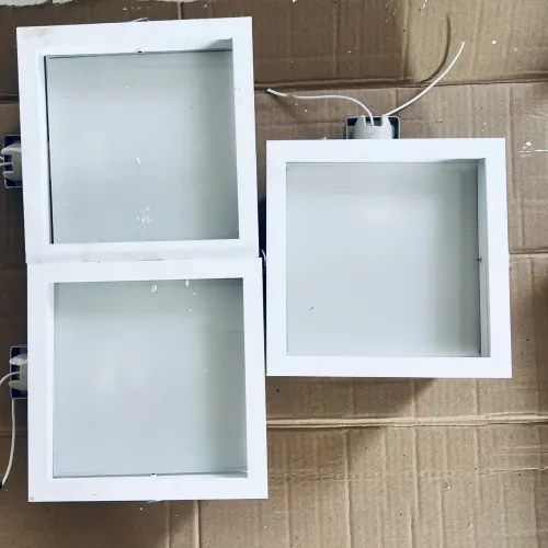 plafon com lâmpadas de embutir 17x17