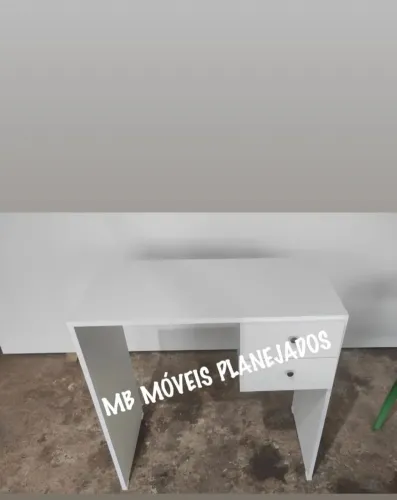 Mesa para nail designer nova 100% MDF branco