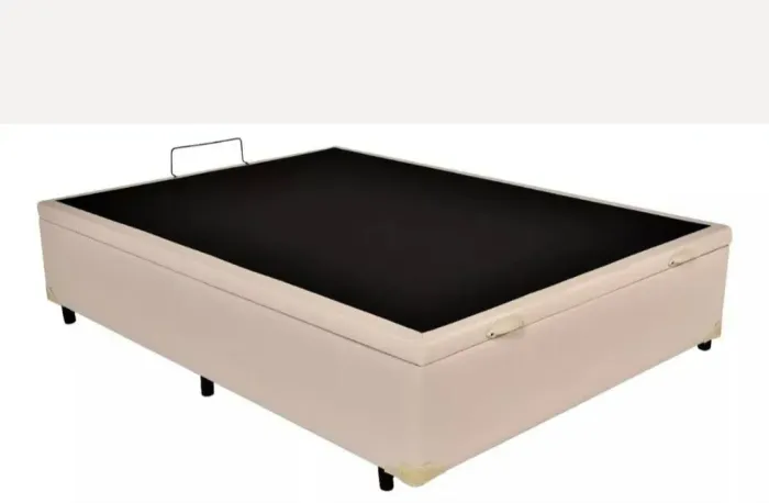 Cama baú box casal - avaria no pé