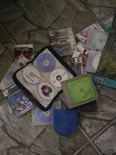 Doação games Xbox 360/ps2 e ps1 prensados