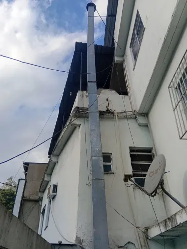 Vendo 12 metros de chaminé aço galvanizado