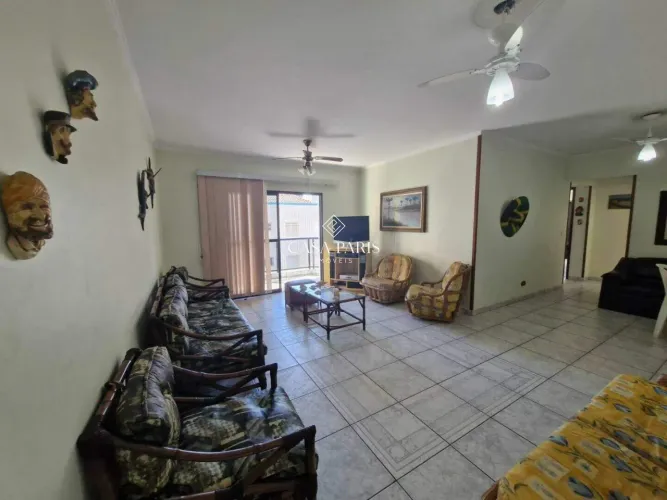 Apartamento com 3 dormitórios à venda, 120 m² por R$ 580.000,00 - Vila Guilhermina - Praia