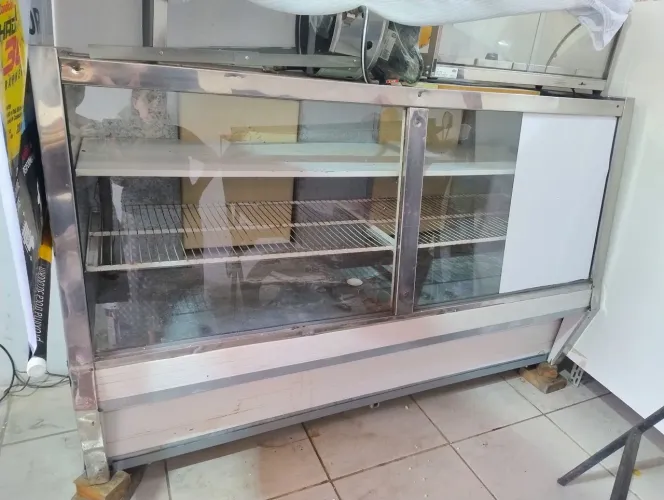 Freezer horizontal espositor