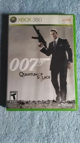 007 Quantum of Solace Xbox 360 raro mídia física
