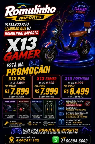 Scooter Elétrica x13