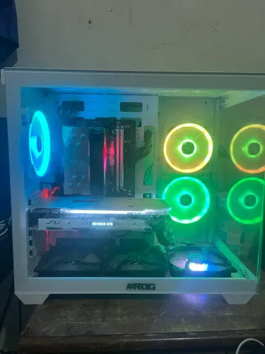 PC Gamer Ryzen 5 5600 + GTX 1080 8GB + 32GB RAM - Setup Forte e Impecável