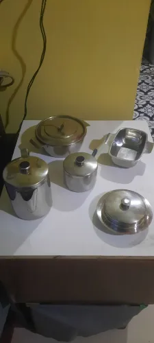 Conjunto de louça inox