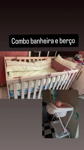 Combo Banheira e Berço