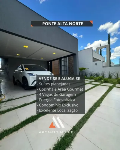Ponte Alta norte Alto padrão 3 suítes