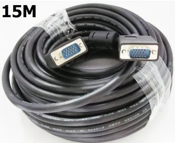 LCD Tv PC Projetor, entregamos Cabo VGA 15 Metros Monitor. vga vga