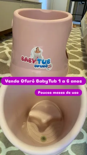 Vendo Ofurô infantil BabyTub 1 a 6 anos