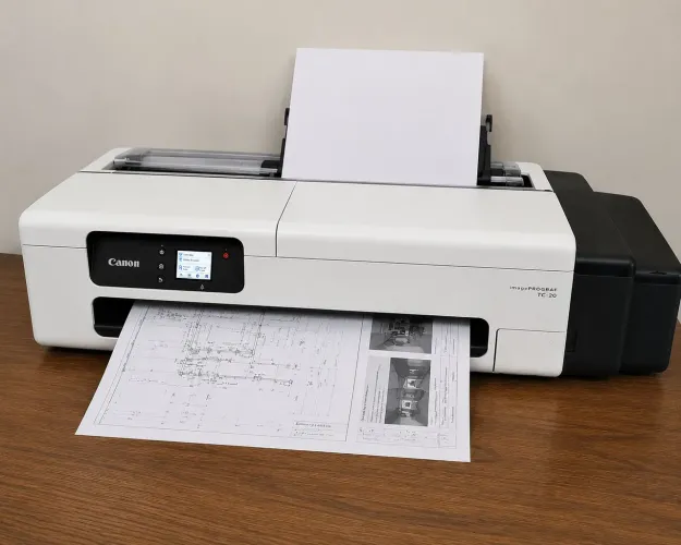 Impressora Plotter Canon TC20 - Grandes Formatos - Excelente Estado