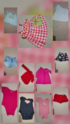 Roupas infantis 9 a 12 meses 