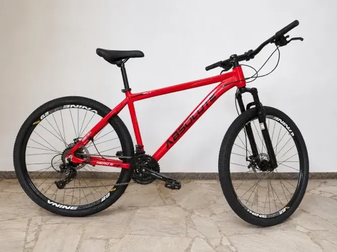 Bicicleta Absolute Nero S Aro 29 Vermelha | Freio a Disco | 21 Marchas | Impecável