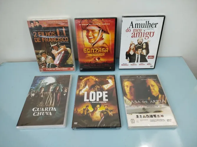 Dvds Filmes nacionais