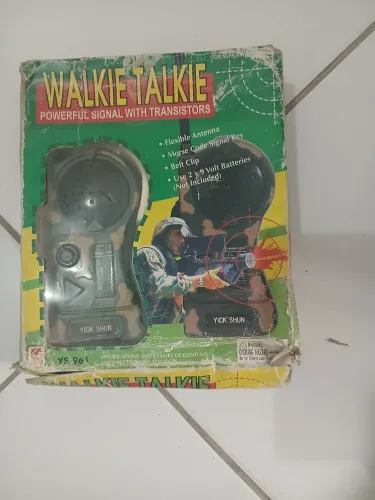 Walkie-talkie anos 90 - 2000