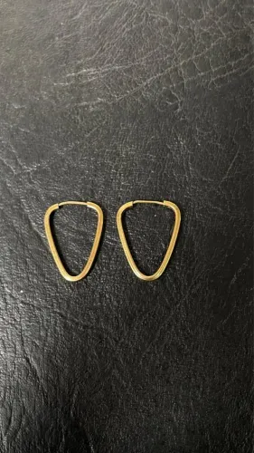Argola em ouro 14k