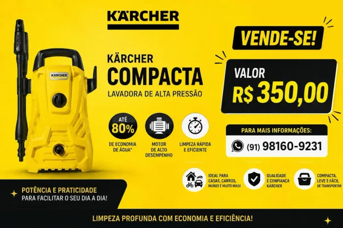 Lava jato de alta pressão 