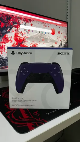 Controle PS5 DualSense Galactic Purple Original - Lacrado