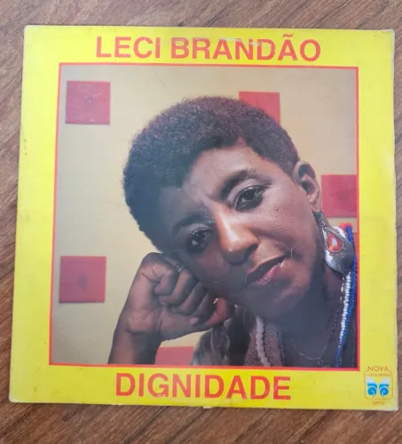 LP Vinil LECI BRANDÃO - DIGNIDADE (1987) - Samba / MPB - Raro Usado