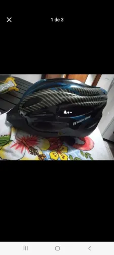 Capacete ciclista novinho