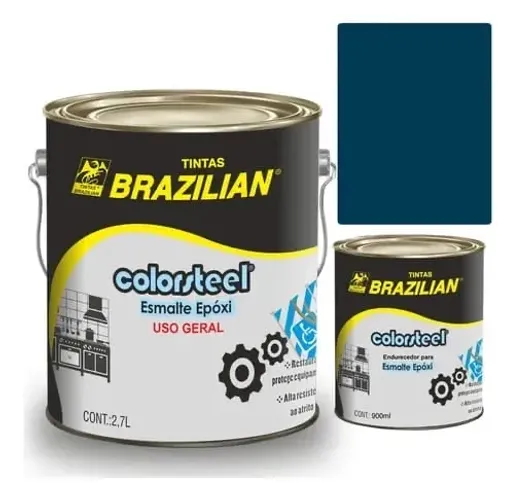 Tinta epóxi com catalisador