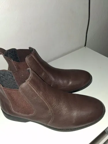 Bota chelsea (couro)
