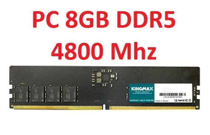Memoria Ram Pc 8Gb Ddr5 4800Mhz Desktop 100% Novas kingmax