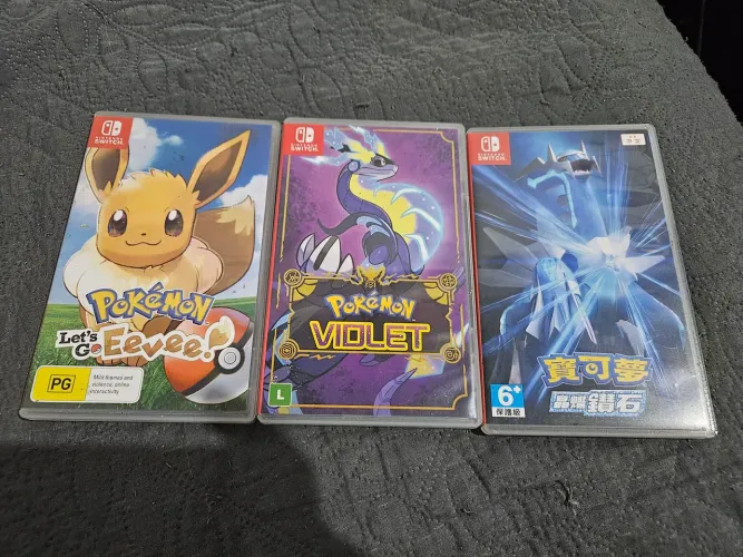Jogos Pokémon Switch