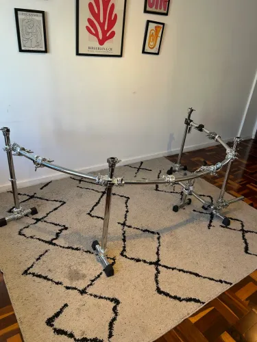 Gibraltar Chrome Series Rack 3 lados +6 clamps 