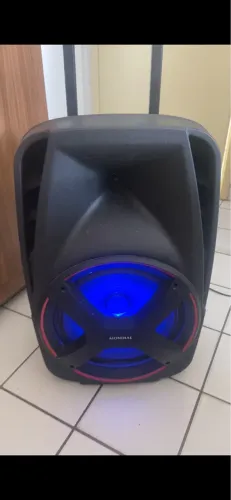 Caixa de Som Mondial - Potente | Bluetooth | USB | FM