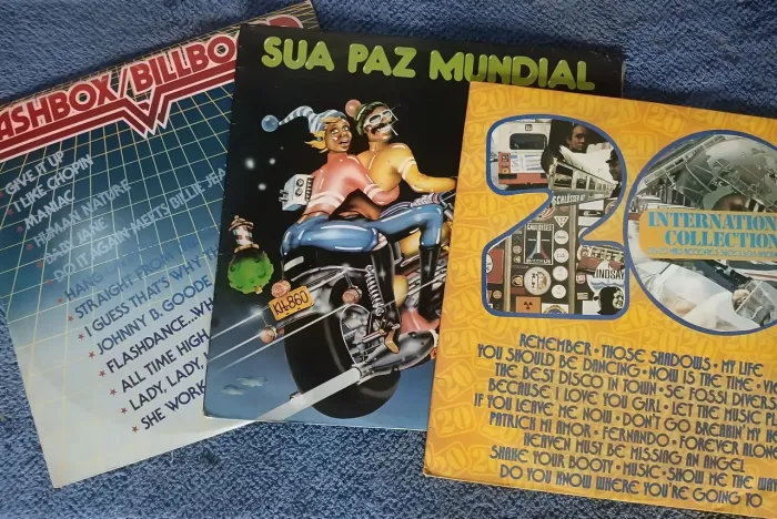 Kit coletânea vinil dec. 70/80