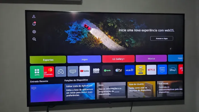 TV LG 4K 65" Ainda na Garantia